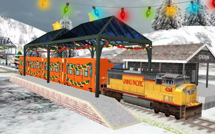 圣诞列车模拟手游