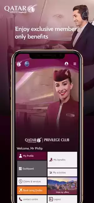 卡塔尔航空官网app