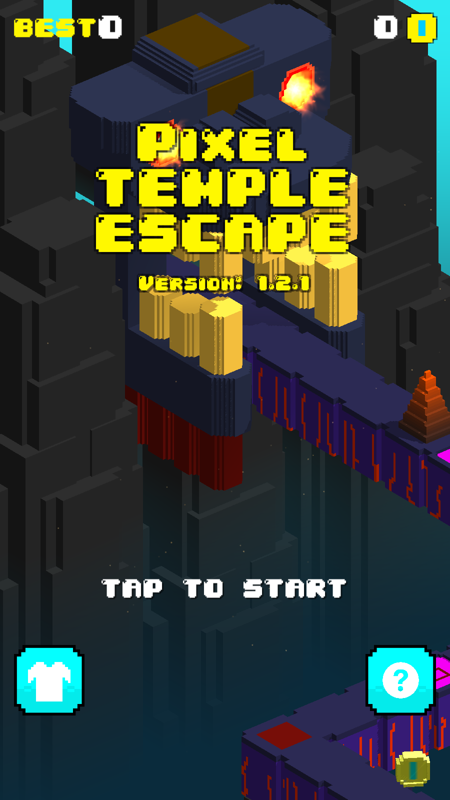 像素神庙逃亡(Pixel Temple Escape)