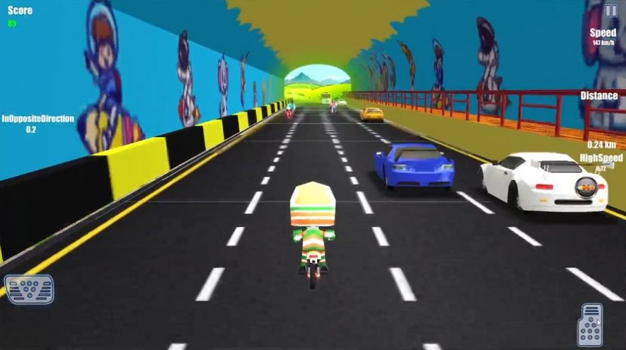 赛车英雄巡逻骑手(Racing Hero Patrol Rider: Endless Highway Rider)