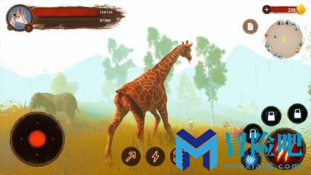 长颈鹿模拟
